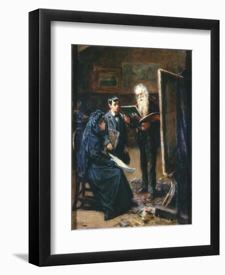 Henry Hetherington Emmerson, 1895-Ralph Hedley-Framed Giclee Print