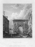 The Porte Saint-Denis, Paris, France, 1820-Henry Hobson-Giclee Print