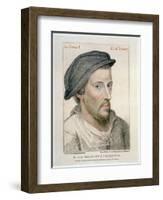 Henry Howard, Earl of Surrey-Hans Holbein the Younger-Framed Giclee Print