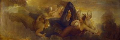 Pandora, Whom the Assembled Gods, Endowed with All their Gifts...', 1834 (Oil on Mahogany Panel)-Henry Howard-Giclee Print