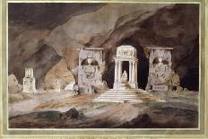 Old Cemetery. Stage Design for a Theatre Play, 1790-Henry Hudfield-Giclee Print
