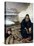 Henry Hudson And Son-John Collier-Stretched Canvas