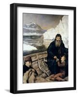 Henry Hudson And Son-John Collier-Framed Giclee Print