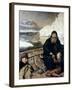 Henry Hudson And Son-John Collier-Framed Giclee Print
