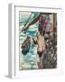 Henry Hudson Being Set Adrift-Peter Jackson-Framed Giclee Print