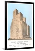 Henry Hudson Hotel, New York City-null-Framed Art Print