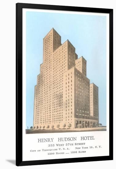 Henry Hudson Hotel, New York City-null-Framed Art Print