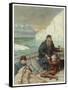 Henry Hudson is Cast Adrift-John Collier-Framed Stretched Canvas