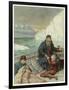 Henry Hudson is Cast Adrift-John Collier-Framed Art Print