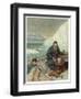 Henry Hudson is Cast Adrift-John Collier-Framed Art Print