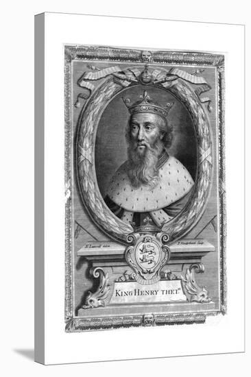 Henry I, King of England-P Vanderbanck-Stretched Canvas