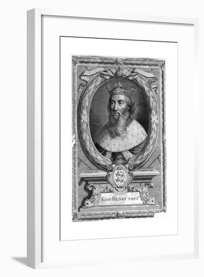 Henry I, King of England-P Vanderbanck-Framed Giclee Print