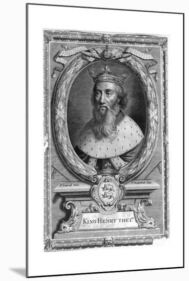 Henry I, King of England-P Vanderbanck-Mounted Giclee Print