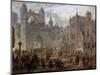 Henry II, 1519-59 King of France, entering Metz, France, 18 April 1552-Auguste Migette-Mounted Giclee Print