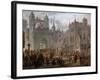 Henry II, 1519-59 King of France, entering Metz, France, 18 April 1552-Auguste Migette-Framed Giclee Print