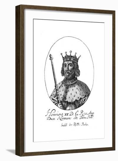 Henry II, King of England-Robert Peake-Framed Giclee Print