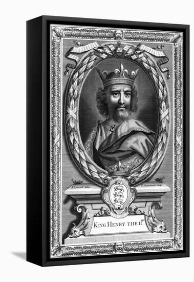 Henry II, King of England-P Vanderbanck-Framed Stretched Canvas