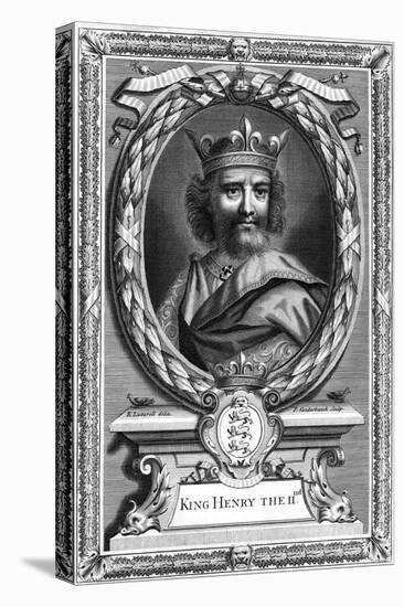 Henry II, King of England-P Vanderbanck-Stretched Canvas