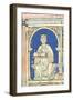 Henry II of England (From the Historia Anglorum, Chronica Major)-Matthew Paris-Framed Giclee Print