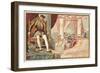 Henry II of France Killed at a Tournament by Gabriel Montgomery, 1559-null-Framed Giclee Print