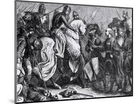 Henry III at the Battle of Lewes, 14th May 1264-Felix Philippoteaux-Mounted Giclee Print
