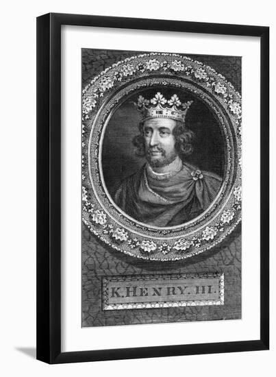 Henry III of England-George Vertue-Framed Giclee Print