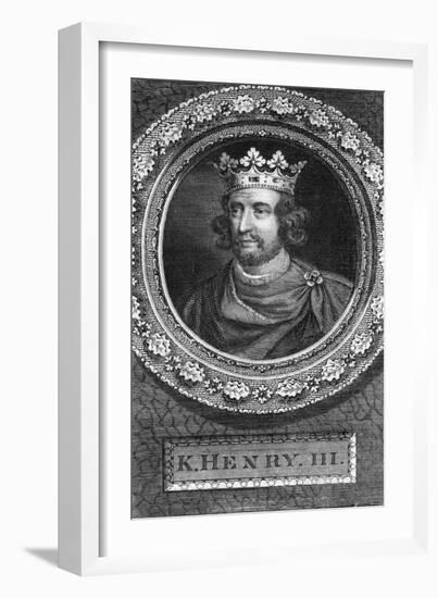 Henry III of England-George Vertue-Framed Giclee Print