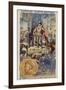 Henry III of France and the Barricades of the Catholic League, 1588-null-Framed Giclee Print