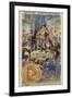 Henry III of France and the Barricades of the Catholic League, 1588-null-Framed Giclee Print