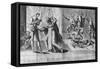 Henry III of France Assassinated by Jacques Clement, 1st August 1589-null-Framed Stretched Canvas