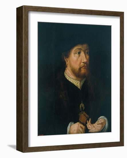 Henry III of Nassau-Breda-Jan Gossaert-Framed Giclee Print