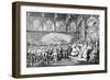 Henry III Renewing the Magna Carta in 1253-null-Framed Giclee Print