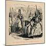 'Henry inspecting his Troops before the Battle of Agincourt', c1860, (c1860)-John Leech-Mounted Giclee Print