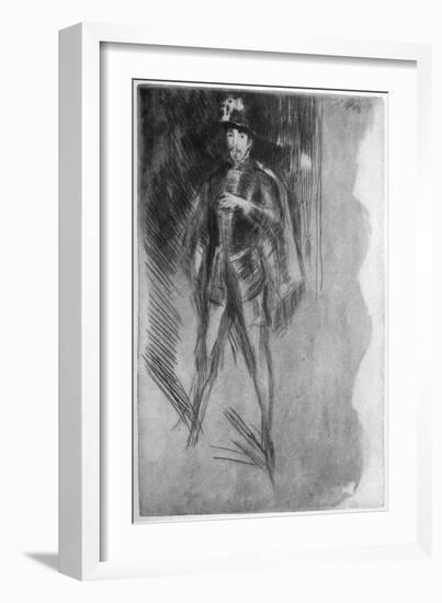 Henry Irving (1838-190) as Philip of Spain, 19th Century-James Abbott McNeill Whistler-Framed Giclee Print