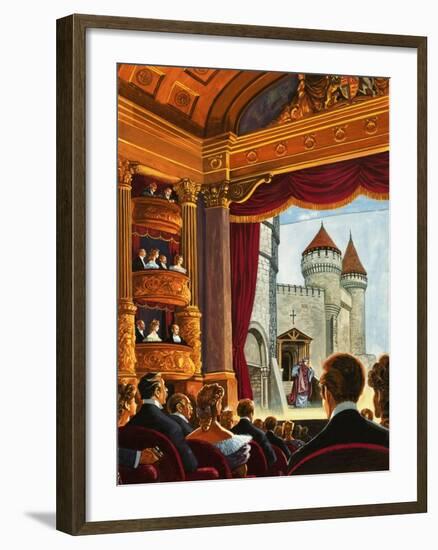 Henry Irving as Thomas a Becket-null-Framed Giclee Print