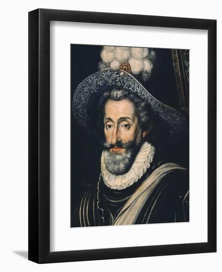 Henry IV, 1553-1610 Bourbon King of France and Navarre, 17th Century-null-Framed Giclee Print