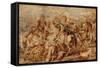 Henry IV (1553-1610) in the Battle of Ivry-Peter Paul Rubens-Framed Stretched Canvas