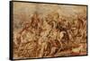 Henry IV (1553-1610) in the Battle of Ivry-Peter Paul Rubens-Framed Stretched Canvas