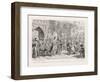 Henry IV, Act V Scene V: Sir John Falstaff Receiving a Most Unexpected Rebuke from King Henry V-George Cruikshank-Framed Art Print