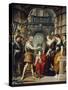 Henry Iv Entrusts the Regency to the Queen-Peter Paul Rubens-Stretched Canvas