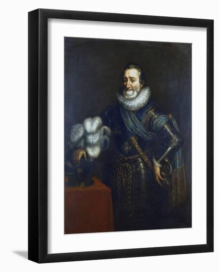 Henry IV, First Bourbon King of France, C1589-1610-Jacob Bunel-Framed Giclee Print