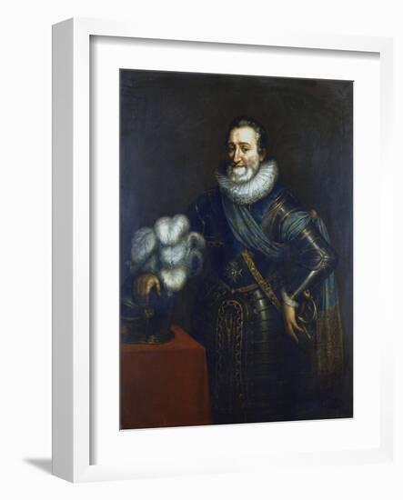 Henry IV, First Bourbon King of France, C1589-1610-Jacob Bunel-Framed Giclee Print