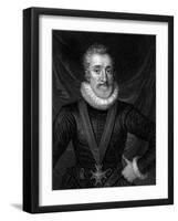 Henry IV, First Bourbon King of France, C1830-null-Framed Giclee Print