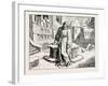 Henry IV, in the Courtyard of the Pope at Canossa-null-Framed Giclee Print