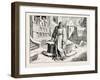 Henry IV, in the Courtyard of the Pope at Canossa-null-Framed Giclee Print