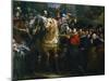 Henry IV of France Entering Paris, 22 March 1594-null-Mounted Giclee Print