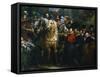 Henry IV of France Entering Paris, 22 March 1594-null-Framed Stretched Canvas