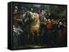 Henry IV of France Entering Paris, 22 March 1594-null-Framed Stretched Canvas