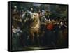 Henry IV of France Entering Paris, 22 March 1594-null-Framed Stretched Canvas