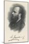 Henry James American Writer-null-Mounted Art Print